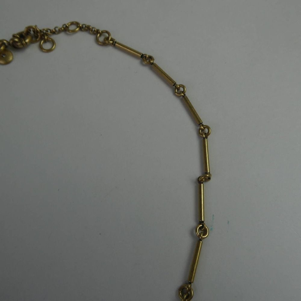 J. Crew Two Tone Hinged Rectangle Triangle Geomet… - image 7